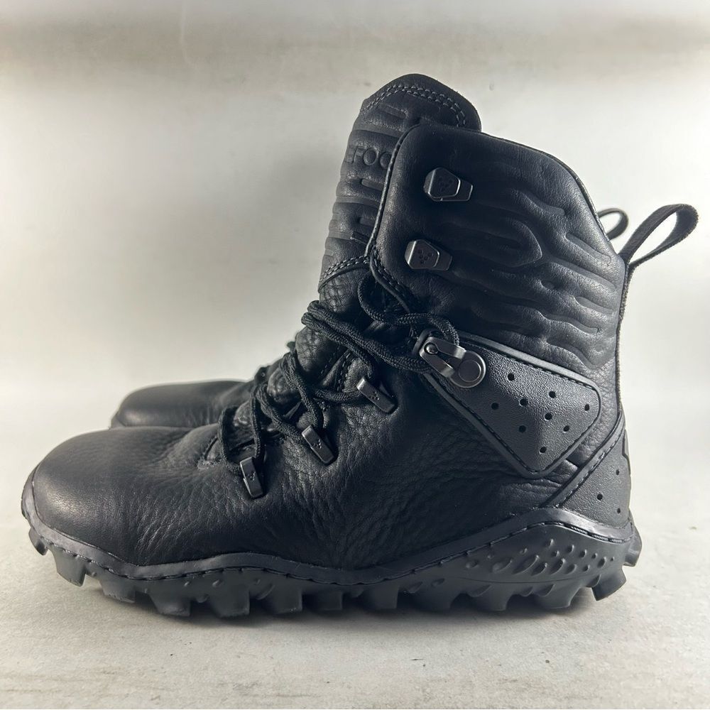 Vivo Barefoot Black Combat Moto Boots - Picture 3 of 10